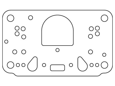 Cometic Holley .062in MP Metering Block Gasket - 3 Circuit Hot on Sale