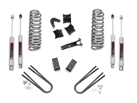 4 Inch Lift Kit | Rear Blocks | Ford Bronco 4WD (1978-1979) For Discount