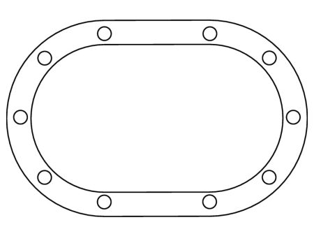 Cometic Sprint Midget Quick Change Gear Housing .032in AFM Differential Cover Gasket - 10 Bolt Online now