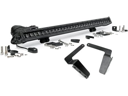 LED Light Kit | Bumper Mount | 30  Black Single Row | Toyota Tundra (14-21) For Cheap